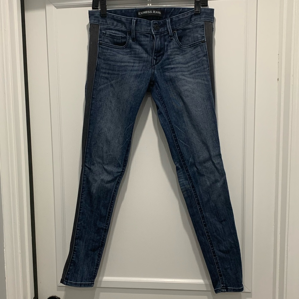 Express jean ankle legging size 4.
